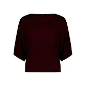 Zero Pullover in aubergine - 0001 | Gr.: M
