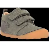 Bisgaard Burschen Barfußschuhe CARTER Grün Rauleder Größe: 21