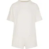 Hunkemoller Pyjamaset Baumwoll Weiß