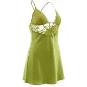 Hunkemoller Slipdress Zara Grün