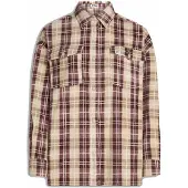 O'Neill O'riginals Superfleece Shirt beige check flannel (37571) XS