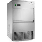 Klarstein Eiswürfelmaschine, Profi Ice Maker, Eiswürfelbereiter für Klare Eiswürfel, Eiswürfelmaschine für Gastro & Zuhause, Leise Eiswürfelmaschine Groß mit Eiswürfelbehälter, 260W, 50kg/Tag, Silber