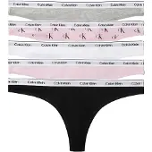 Calvin Klein Underwear Tanga "THONG 5 PK" Packung, Körpernahe Passform
