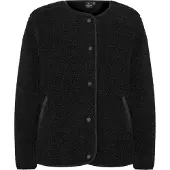 Didriksons Selma, Fleecejacke, Damen, schwarz