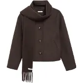 Comma Wendejacke mit abnehmbarer Schal Damen