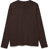 Vero Moda Langarmshirt "VMPAULINA LS T-SHIRT GA JRS NOOS" Baumwolle, regular fit