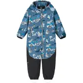 Reima Moomin Mjosa Softshelloverall, Blue Ocean, 98