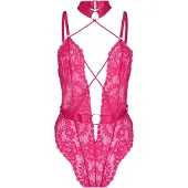 Hunkemoller Private Body offenem Schritt Brandy Rosa