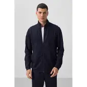 Tommy Life Herren Langarm-Reißverschluss Sweatshirt und Hose Set