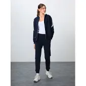 Tommy Life Oversized Kapuzen-Zip-Sweatshirt und Hose Set