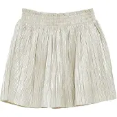 s.Oliver Plissierter Rock mit Silbereffekt und integrierter Shorts
