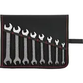 Format Doppelmaulschlüssel-Satz DIN 3110 6-22mm 8-teilig in Rolltasche