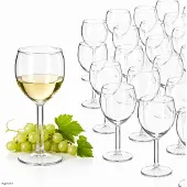 MamboCat 60x Ballon Weingläser 190ml Wasserglas Rotweinkelch Weißwein Gastro