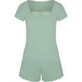 Hunkemoller Pyjama-Set Grün