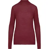Hunkemoller Super Soft Shirt aus Kaschmir-Mix mit Rollkragen Rot