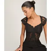 Hunkemoller Body Zoe Schwarz
