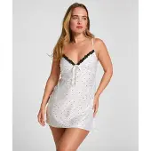 Hunkemoller Slipdress Dolly Weiß