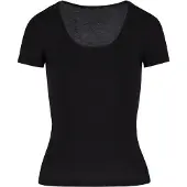 Hunkemoller Basic Top Kurzarm Schwarz