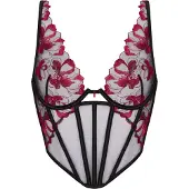 Hunkemoller Bustier Dahlia Schwarz