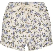 Hunkemoller Jersey-Shorts mit Rüschen Weiß