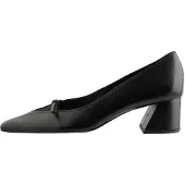 Högl Damen Pumps Schwarz Leder Größe: 40