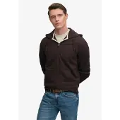 Superdry Kapuzensweatjacke "ESSENTIAL SDCO LOGO ZIPHOOD" Baumwollmischung, regular fit