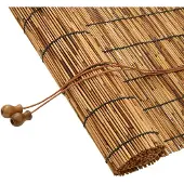 vidaXL Rollo Braun 120 x 220 cm Schilf