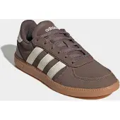 Adidas Mädchen Sneaker BREAKNET SLEEK J LA6368 38 2/3 - Earth Strata/Off White/Gum10 - 38 2/3