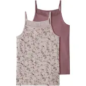 Name it Violet Flower 13261336 Ärmelloses Baselayer 2 Einheiten