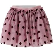 Name it Tüllrock "NMFNAGINA TULLE SKIRT" Baumwollmischung, Tüll mit Flockprint bedruckt