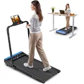 Sportstech Laufband sWalk_Lite_Plus | 6 km/h Walking Pad, Treadmil bis 12 km/h