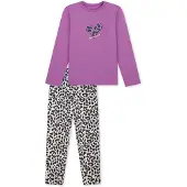 Schiesser Schlafanzug Comfort Cotton in Beere | Gr.: 140