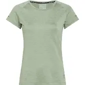 ENERGETICS Damen T-Shirt Evii SS W MELANGE/GREEN SMOKE/