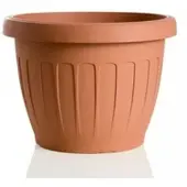 Bama Bodenvase in Terrakotta-Farbe, Ø 40 cm