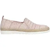 SKECHERS - "Twin Gore" Espadrillen für Damen, gewebter Stoff, Zum Anschlüpfen (Pink)