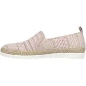 SKECHERS - "Twin Gore" Espadrillen für Damen, gewebter Stoff, Zum Anschlüpfen (Pink)