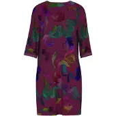 Mey Sleepshirt Serie Cosmic Garden Crushed Berry | Größe XL
