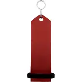 Combicraft Bumerang Hotelschlüsselanhänger Rot, 100x30 mm - 5 Stück