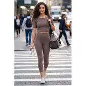 Tommy Life Damen Cotton Slim-Fit Aktivset