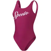 Speedo - Badeanzug für Damen (Violett/Weiß)
