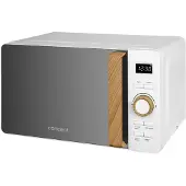 Concept MT4420WH, Arbeitsplatte, Solo-Mikrowelle, 20 l, 800 W, Eingebautes Display, Tasten, Drehregler