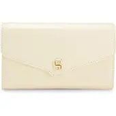 BOSS Clutch aus Leder mit Metall-Logo im Double-B-Monogramm Grösse ONESI