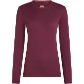Icebreaker W 200 Oasis Long Sleeve Crewe dk berry (IB0PB) XS