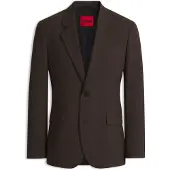 HUGO Modern-Fit Blazer aus Stretch-Gewebe Grösse 52