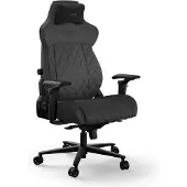 Corsair TC500 LUXE, PC-Gamingstuhl, 120 kg, Gepolsterter Sitz, Gepolsterte Rückenlehne, 180 cm, Schwarz