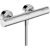 Hansgrohe Ecostat Element Brausethermostat, Aufputz, 1 Verbraucher, 13346140, Farbe: Brushed Bronze