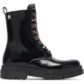 Tommy Hilfiger Mädchen Boots 35174 - Zwart - Größe 34