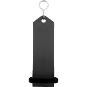 Combicraft Bumerang Hotelschlüsselanhänger Schwarz, 100x30 mm - 5 Stück