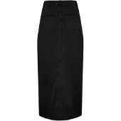 Pieces - Bleistiftrock für Damen, Denim (Schwarz)