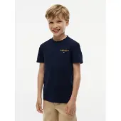 Tommy Hilfiger T-Shirt Rundhalsausschnitt, Regular Fit, Kinder bis 16 Jahre